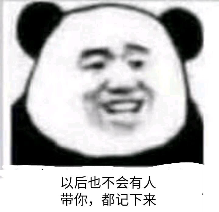 以后也不会有人带你，都记下来