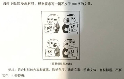 2016高考作文装逼系列表情包 学霸和学渣的对比