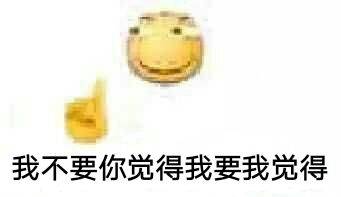 我不要你觉得我要我觉得