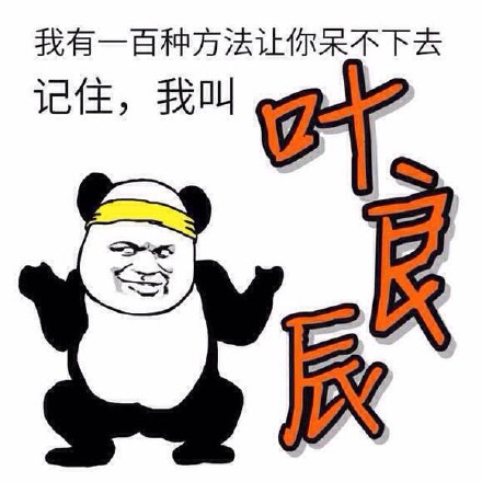 叶良辰表情包带字 我叶良辰他日必有重谢