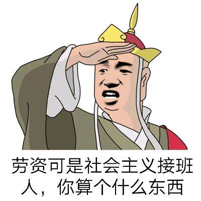 劳资可是社会主义接班人，你算个什么东西