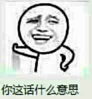 你这话什么意思