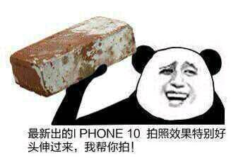 最新出的iphone10，拍照效果特别好头伸过来，我帮你拍！