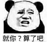 就你？算了吧