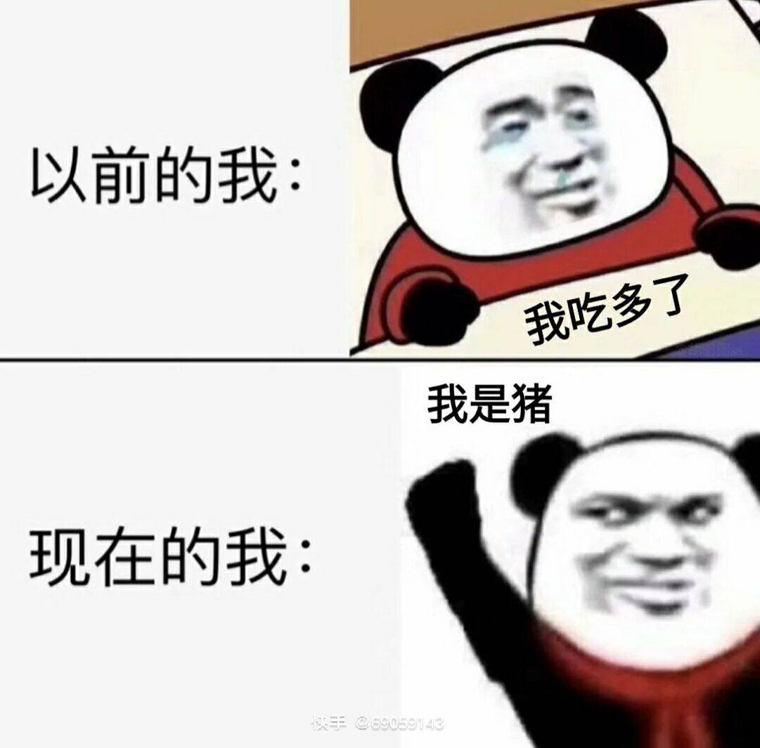 我吃多了，我是猪！