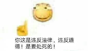 你这是违反法律，违反道德！是要处死的！