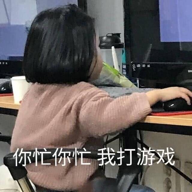 你忙你忙我打游戏