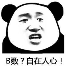 B数？自在人心！