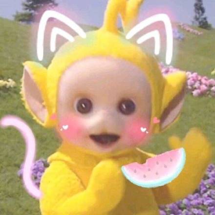 粉嫩天线宝宝表情包大全 可爱卖萌的天线宝宝表情包