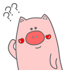 桃心猪宝宝表情包gif可爱 超萌桃心猪宝宝动态表情包