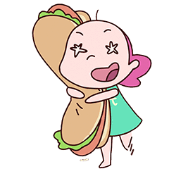 吃货阿呜表情包gif大全 超萌阿呜动态表情包