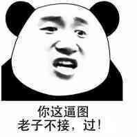 你这逼图老子不接，过！