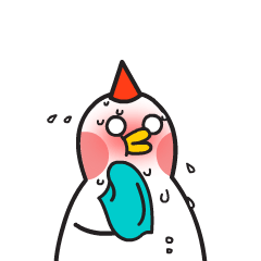 可爱的小鸡肉肉微信表情gif大全 小鸡肉肉微信动态表情