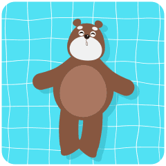 呆萌可爱的熊票微信表情gif 熊票微信表情动态大全