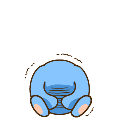 可爱的兔兔qq表情gif 蓝兔兔表情动态大全