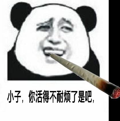 小子，你活得不耐烦了是吧？