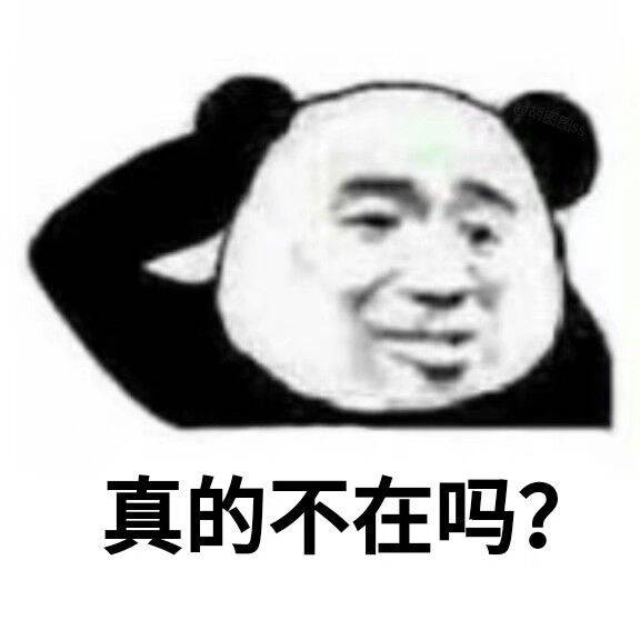 真的不在吗？