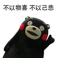 微信带字的熊本熊可爱表情包 做一个独立的女人