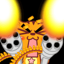 可爱烤猫QQ表情 卡通动物QQ表情