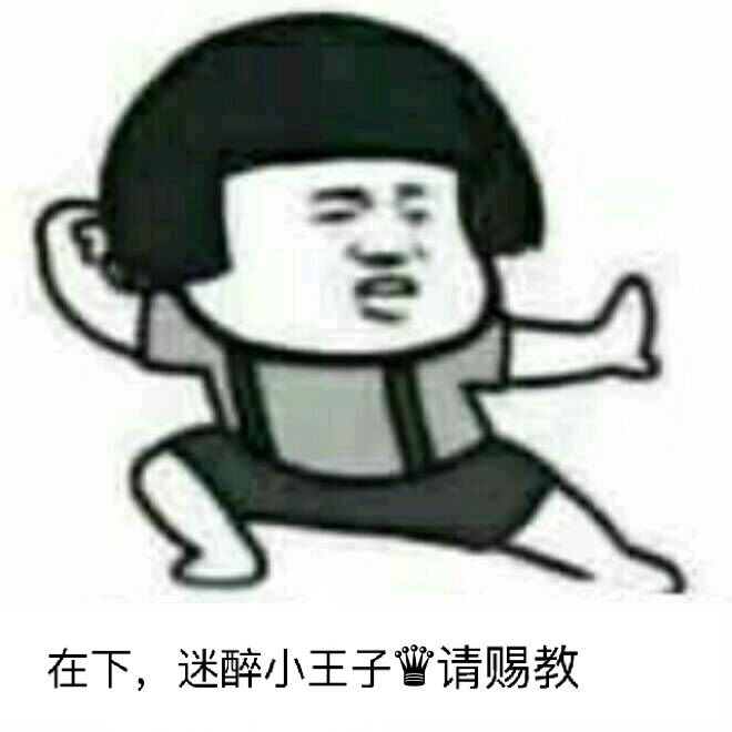 在下，迷醉小王子请赐教