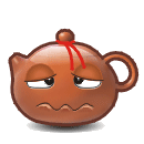卡通紫砂壶QQ表情 可爱搞笑QQ表情