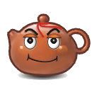 卡通紫砂壶QQ表情 可爱搞笑QQ表情