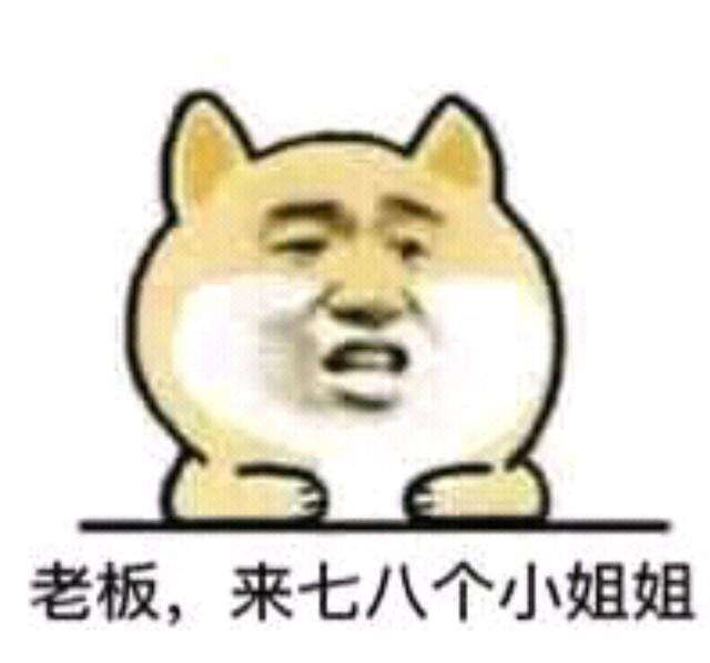 老板,来七八个小姐姐