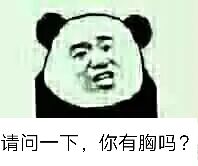 请问一下,你有胸吗?