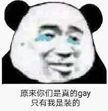 原来你们是真的gay，只有我是装的