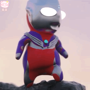 b站很火的动态幼年奥特曼表情包 我来拯救地球啦