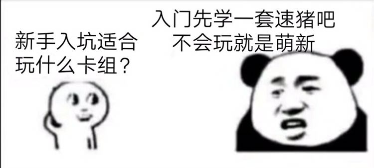 入门先学一套速猪吧，新手入坑适合不会玩就是萌新玩什么卡组？