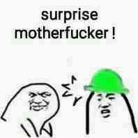 surprise mother fucker