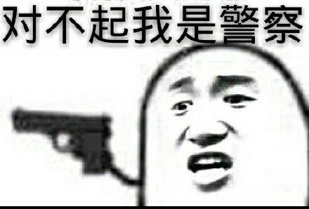 对不起我是警察