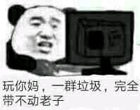 玩你妈,一群垃圾,完全带不动老子