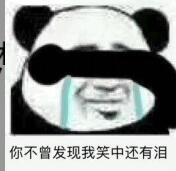 你不曾发现我笑中还有泪