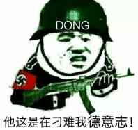 DONG，他这是在刁难我德意志！