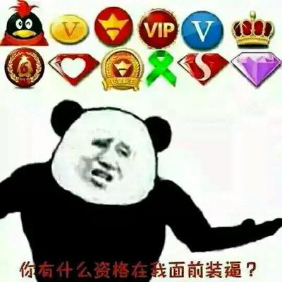 有什么资格在我面前装逼？