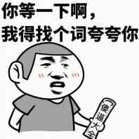 你等一下啊，我得找个词夸夸你（傻逼大全）