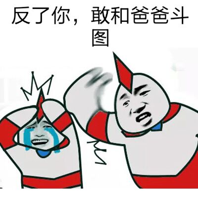 反了你，敢和爸爸斗图