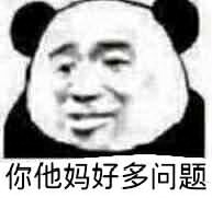 你他妈好多问题