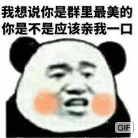 我想说你是群里最美的，你是不是应该亲我一口