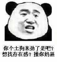 你个士狗来劲了是吧?想找存在感?操你妈逼