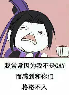 我常常因为我不是GAY，而感到和你们格格不入