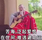 苦海泛起爱恨，在世间难逃避命运