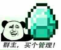 群主，买个管理！