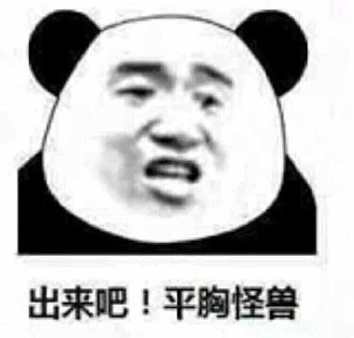 出来吧！平胸怪兽