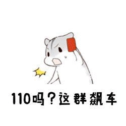 110吗?这群飙车