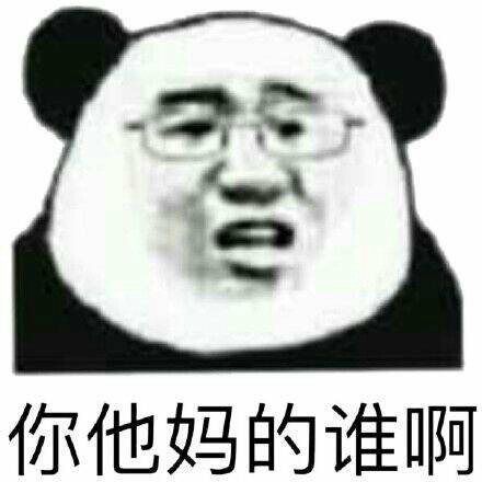 你他妈的谁啊