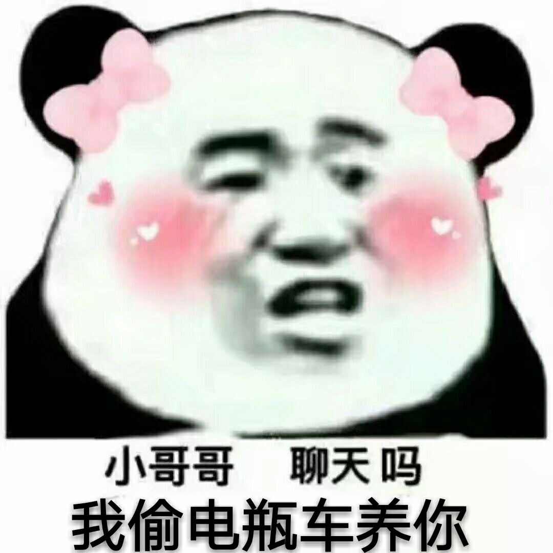 小哥哥聊天吗？我偷电瓶车养你