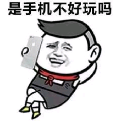 是手机不好玩吗